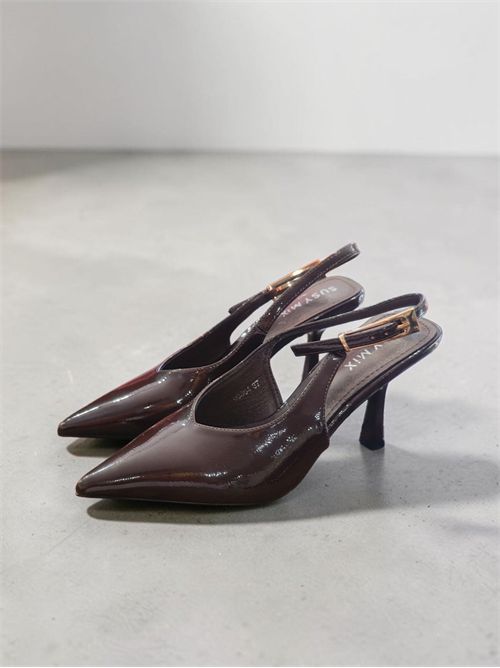 Slingback vernice SUSY MIX | S100CIOCCOLATO